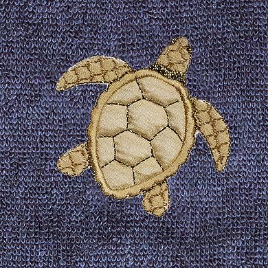 Linum Home Textiles Turkish Cotton Tortuga 3-piece Embellished Towel Set
