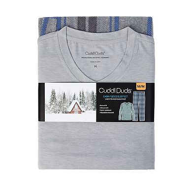 Men's Cuddl Duds® Cabin Fleece Pajama Set