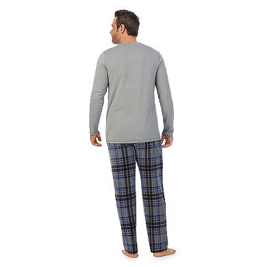Men's Cuddl Duds® Cabin Fleece Pajama Set