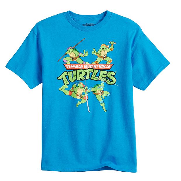 Boys 8-20 Teenage Mutant Ninja Turtles Graphic Tee, Boy's, Size: Small, Turquoise/Blue