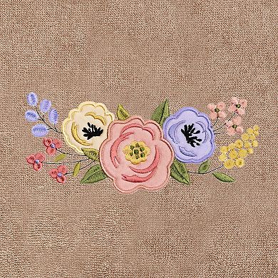 Linum Home Textiles Turkish Cotton Verano 3-piece Embellished Towel Set