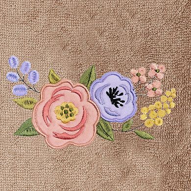 Linum Home Textiles Turkish Cotton Verano 3-piece Embellished Towel Set