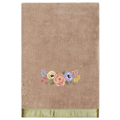 Linum Home Textiles Turkish Cotton Verano 3-piece Embellished Towel Set