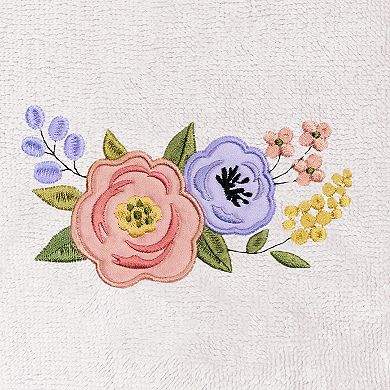 Linum Home Textiles Turkish Cotton Verano 3-piece Embellished Hand & Bath Towel Set