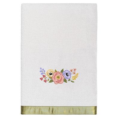 Linum Home Textiles Turkish Cotton Verano 3-piece Embellished Hand & Bath Towel Set