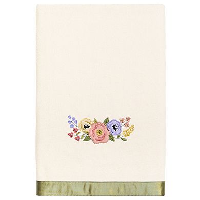 Linum Home Textiles Turkish Cotton Verano 4-piece Embellished Towel Set