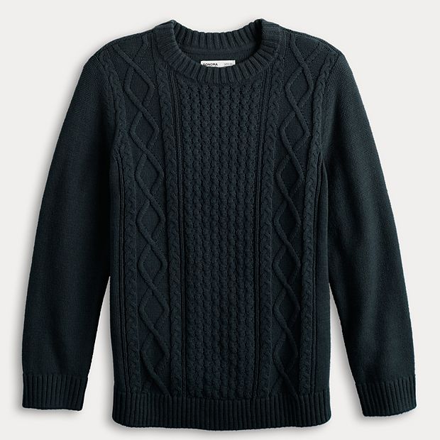 Kohls black sweater sales