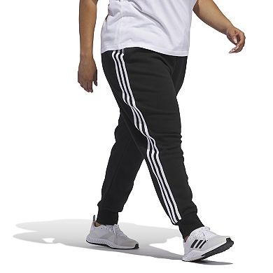 Plus Size adidas 3-Stripe Fleece Joggers