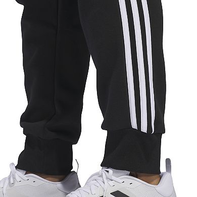 Plus Size adidas 3-Stripe Fleece Joggers