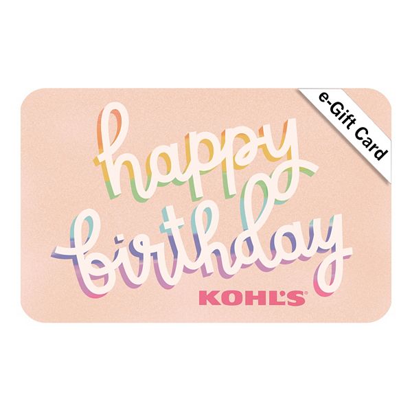 My Kohl's Card