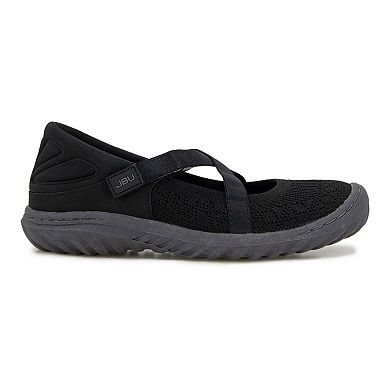 JBU Women's Anne Mary Janes- Silver