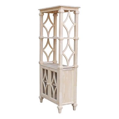 International Concepts Josephine Solid Wood Bookcase