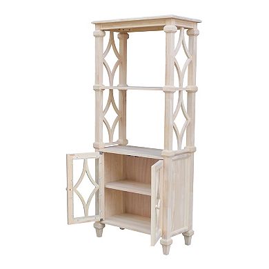 International Concepts Josephine Solid Wood Bookcase