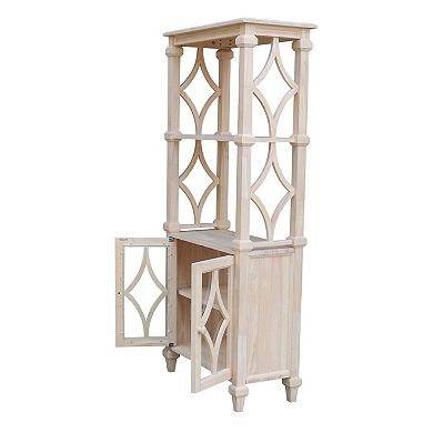 International Concepts Josephine Solid Wood Bookcase