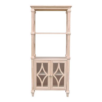 International Concepts Josephine Solid Wood Bookcase