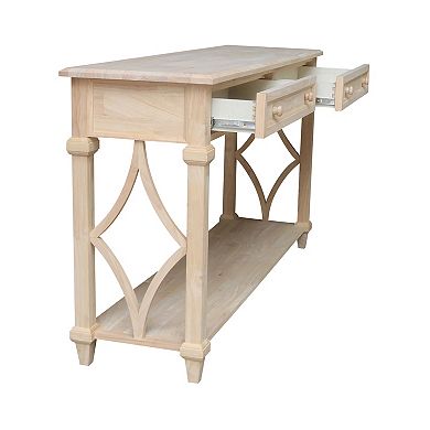 International Concepts Josephine Solid Wood Console / Sofa Table