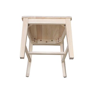 International Concepts Solid Wood Quincy Dining Chair 2-Piece Set