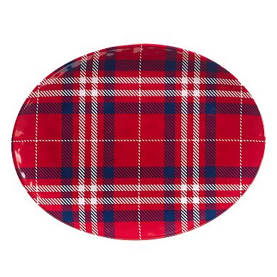 Certified International Patriotic 2-pc. Melamine Platter Set