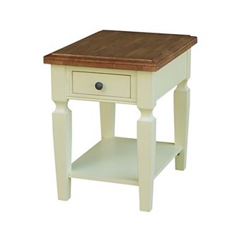 International Concepts Vista Solid Wood End Table