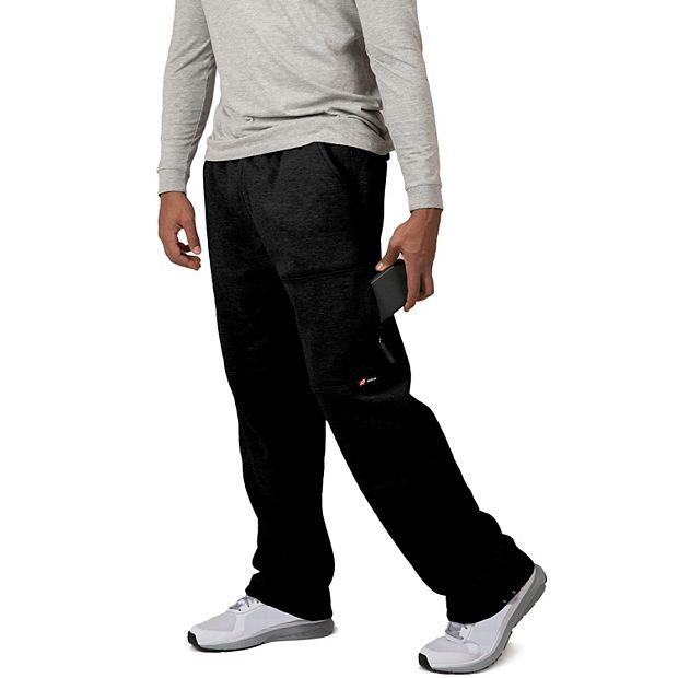 Men's open discount bottom cargo sweatpants