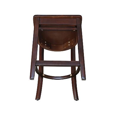 International Concepts Emily Counter-Height Stool