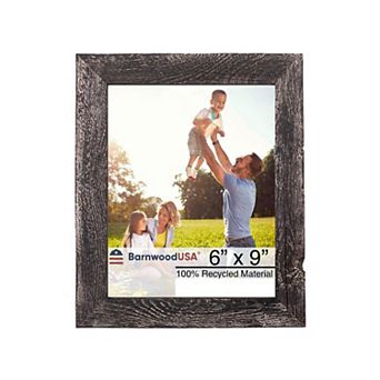 Rustic Farmhouse 6x9 Reclaimed Wood Picture Frame