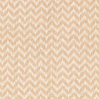 30" Beige Geometric Chevron Square Throw Floor Pillow