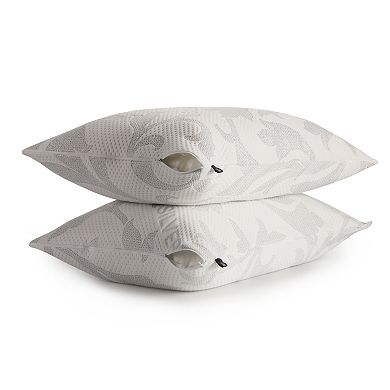 Swiss Comforts Silver 2-pack Pillow Protector Set