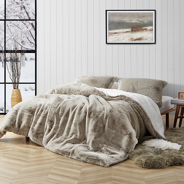 Chunky Bunny Coma Inducer Oversized Comforter Set Stone Taupe