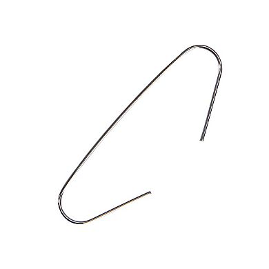 200-Count Holiday Decoration and Gift Collections Silver Ornament Hooks 2.5"