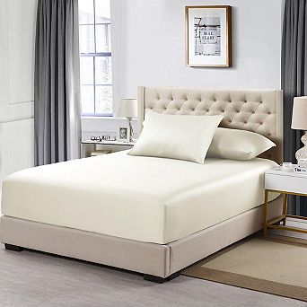 Percale Extra Deep Fitted (22 in Fitted Sheet Only