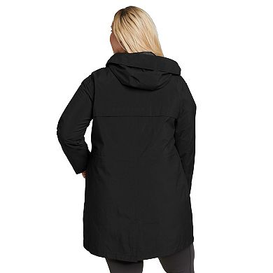 Plus Size Eddie Bauer Plus Port Townsend Trench Coat