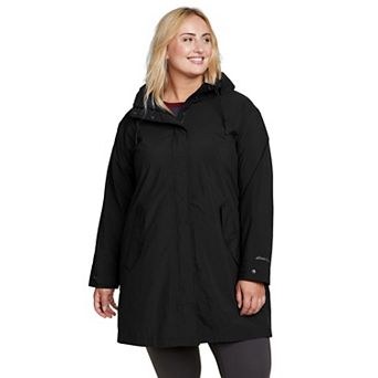 Plus Size Eddie Bauer Plus Port Townsend Trench Coat
