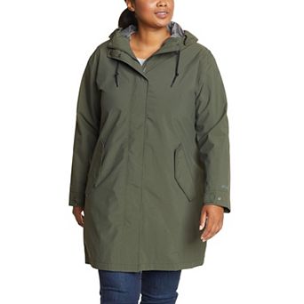 Plus Size Eddie Bauer Plus Port Townsend Trench Coat