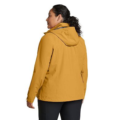 Plus Size Eddie Bauer Packable Rainfoil Jacket