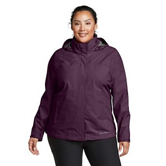 Plus Size Eddie Bauer Packable Rainfoil Jacket