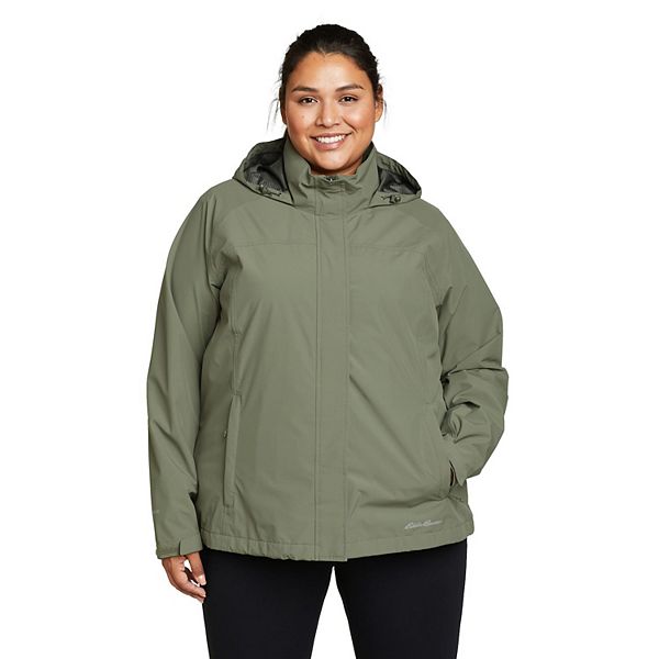 Plus Size Eddie Bauer Packable Rainfoil Jacket