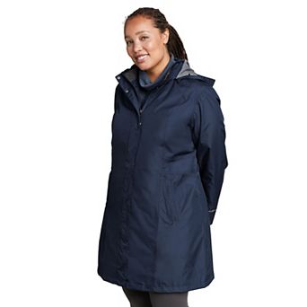 Plus Size Eddie Bauer Girl On The Go Trench Coat