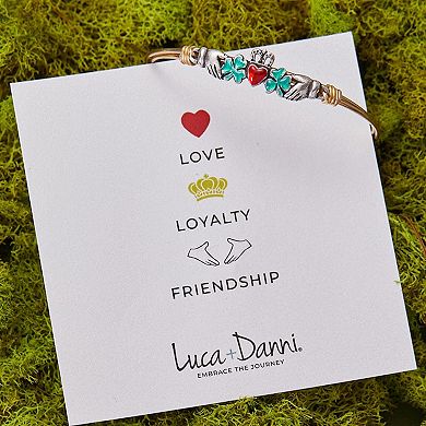 Luca + Danni Claddagh Medley Bangle Bracelet