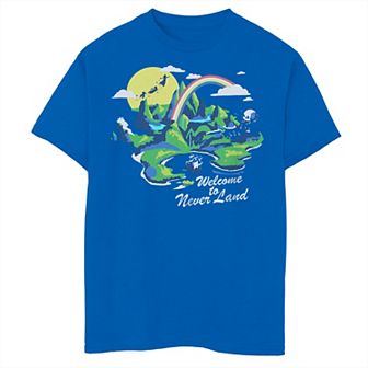 Disney's Peter Pan Boys 8-20 Welcome To Neverland Graphic Tee