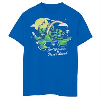 Disney's Peter Pan Boys 8-20 Welcome To Neverland Graphic Tee