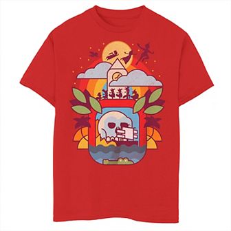 Disney's Peter Pan Boys 8-20 Geometric Never Land Graphic Tee