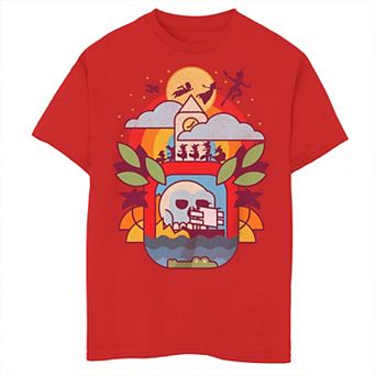 Disney's Peter Pan Boys 8-20 Geometric Never Land Graphic Tee
