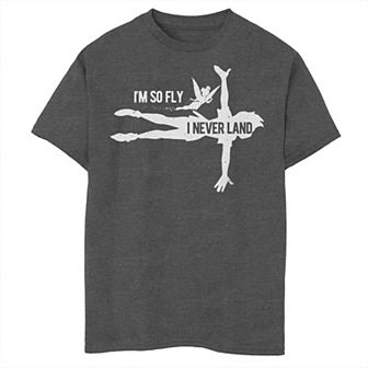 Disney's Peter Pan Boys 8-20 Im So Fly I Never Land Graphic Tee