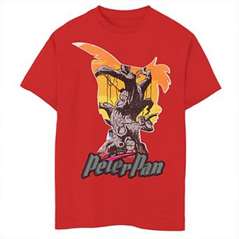 Disney's Peter Pan Boys 8-20 Head Silhouette Graphic Tee