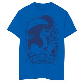 Disney's Peter Pan Boys 8-20 Captain Hook Draw Portrait Graphic Tee