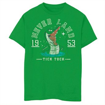 Disney's Peter Pan Boys 8-20 Crocodile Tick Tock Graphic Tee