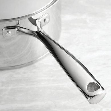 Tramontina Prima 2-qt. Stainless Steel Tri-Ply Covered Saucepan