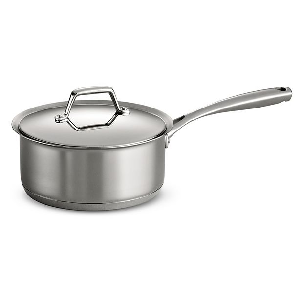  Tramontina Covered Sauce Pan Stainless Steel Tri-Ply