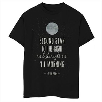 Disney's Peter Pan Boys 8-20 Second Star To The Right Graphic Tee